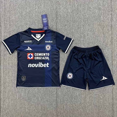 CRUZ AZUL 2026/27 THIRD KIT KIDS - Navy