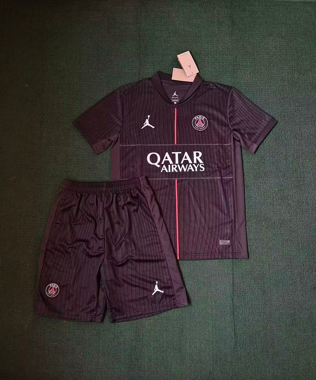 PARIS SAINT-GERMAIN 2026/27 THIRD KIT KIDS - Burgundy
