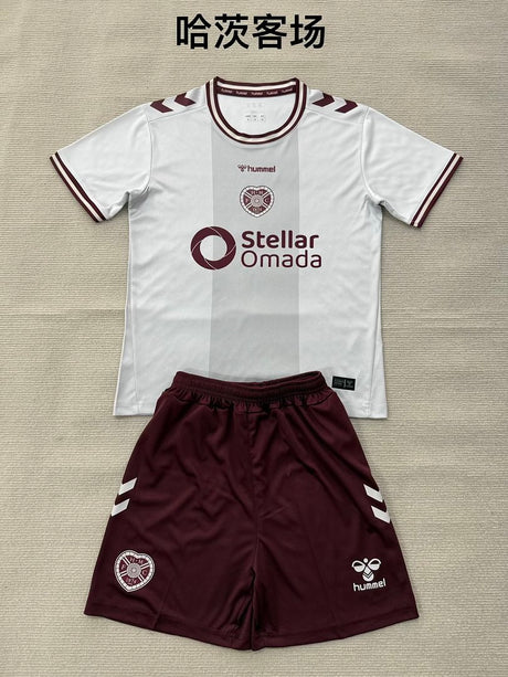 HEARTS 2026/27 UIT TENUE KINDEREN - Wit