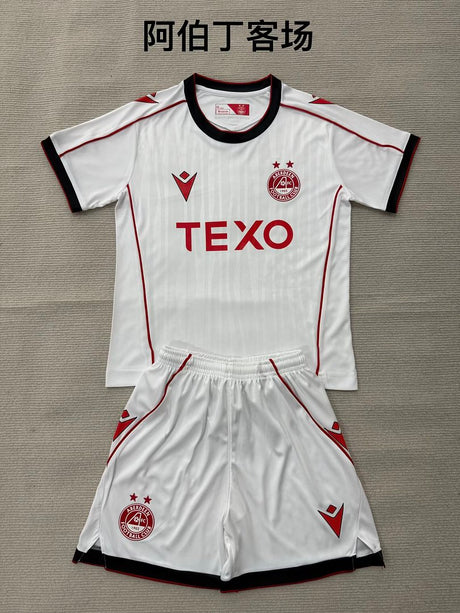 ABERDEEN 2026/27 UIT TENUE KINDEREN - Wit