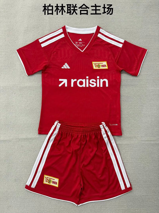 UNION BERLIN 2026/27 HOME KIT KIDS - Red