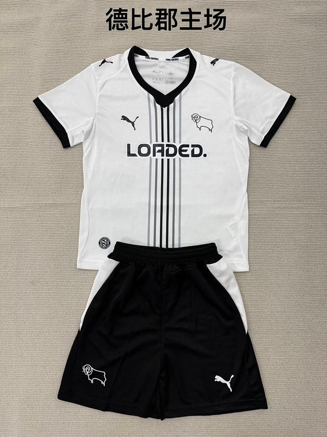 DERBY COUNTY 2026/27 HOME KIT KIDS - White