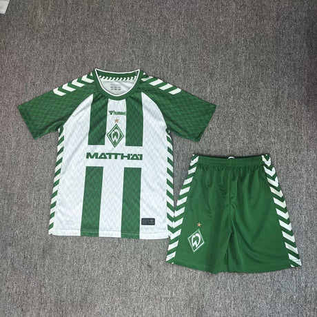 WERDER BREMEN 2026/27 HOME KIT BAMBINO - Verde/Bianco