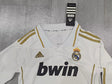REAL MADRID 2011/12 RETRO KIT KIDS - Home Long Sleeve