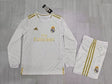 REAL MADRID 2015/16 RETRO KIT KIDS - Home Long Sleeve