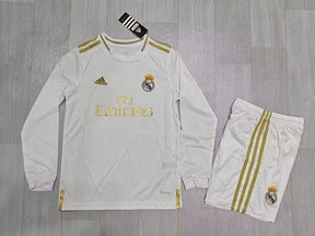 REAL MADRID 2015/16 RETRO KIT KIDS - Home Long Sleeve