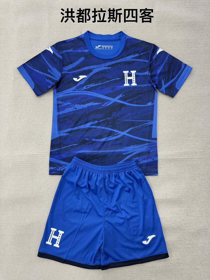 HONDURAS 2026 FOURTH KIT KIDS - Blue