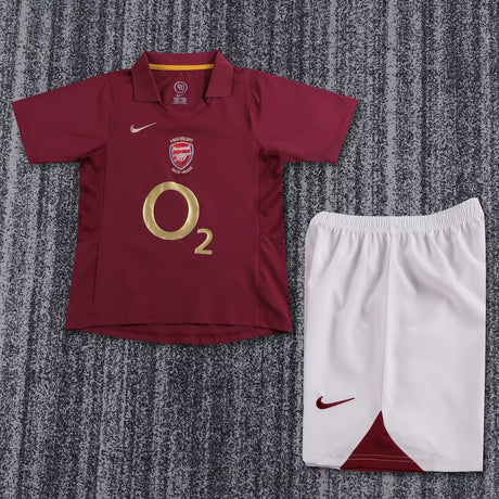 ARSENAL 2005/06 KIT RÉTRO ENFANT - Domicile