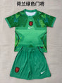 NETHERLANDS 2026 GOALKEEPER KIT KIDS - Green