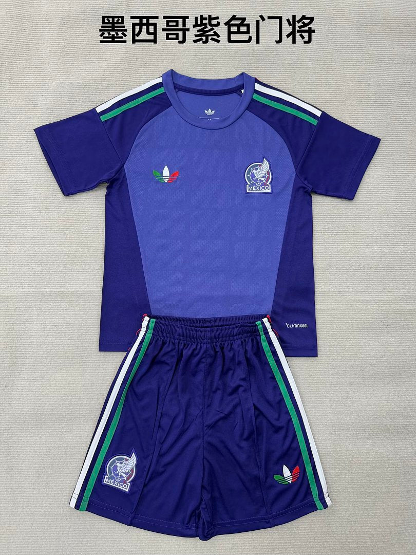 MEXICO 2026 GOALKEEPER KIT KIDS - Purple