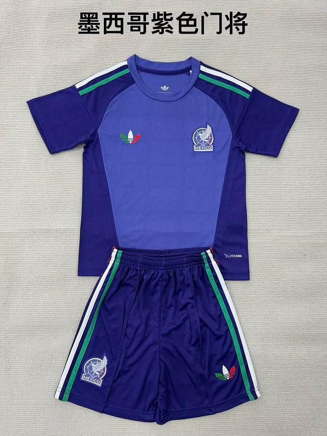 MEXICO 2026 GOALKEEPER KIT KIDS - Purple