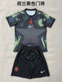 NETHERLANDS 2026 GOALKEEPER KIT KIDS - Black