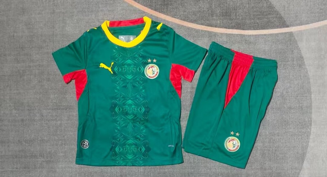 SENEGAL 2026 AWAY KIT KIDS - Green