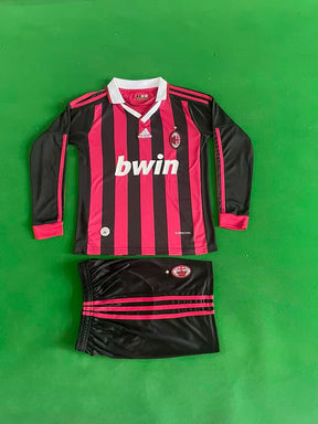 MILAN 2009/10 RETRO KIT KIDS - Home Long Sleeve