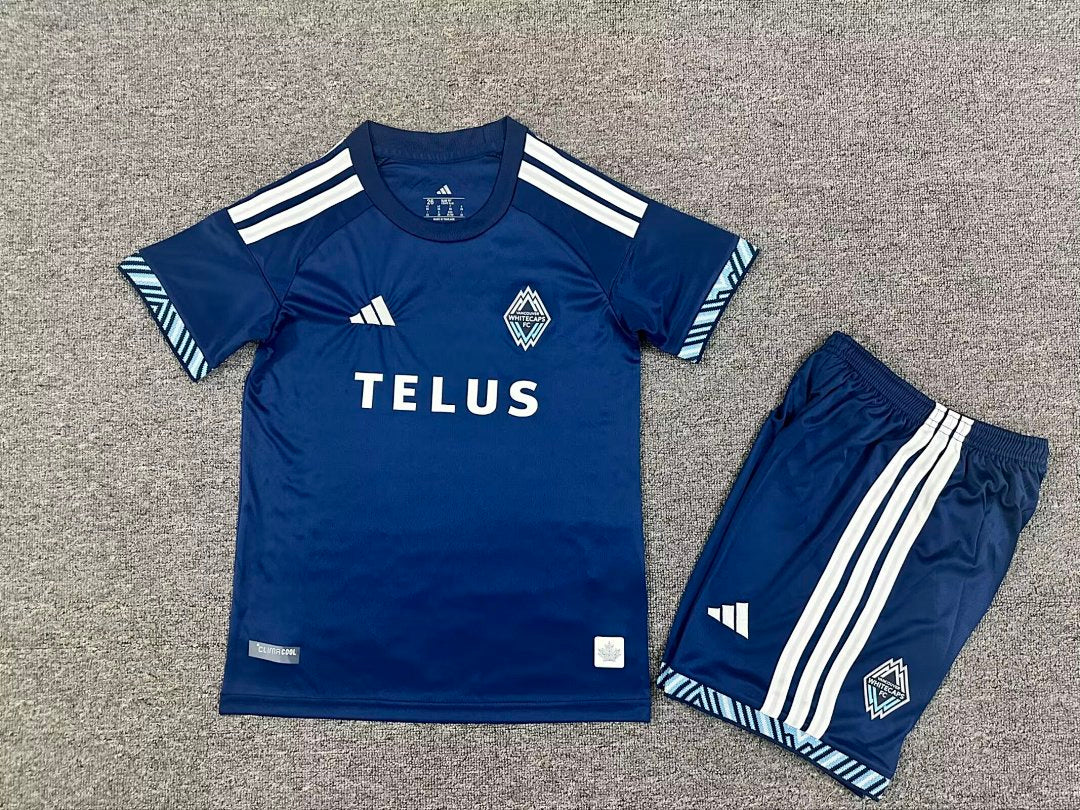 VANCOUVER WHITECAPS 2026 HOME KIT KIDS - Navy
