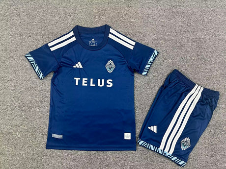 VANCOUVER WHITECAPS 2026 HOME KIT BAMBINO - Blu Navy