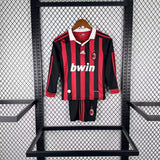 MILAN 2009/10 RETRO KIT KIDS - Home Long Sleeve