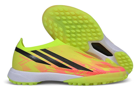 Adidas F50 Elite Laceless Kids TF - Volt/Pink