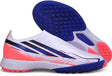 Adidas F50 Elite Laceless Kids TF - White/Navy