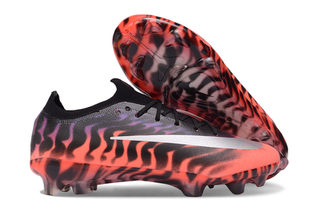 Nike Mercurial Vapor 15 Elite Kids FG - Black/Red Flame