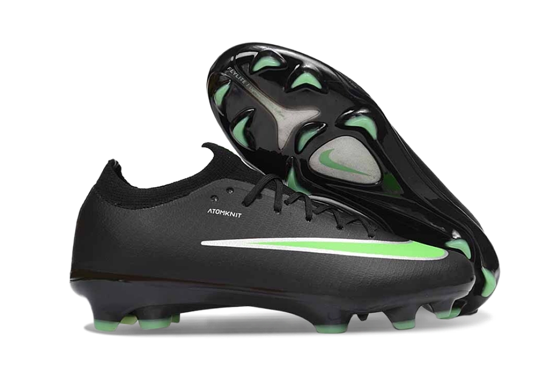 Nike Mercurial Vapor 15 Elite Kids FG - Black/Green