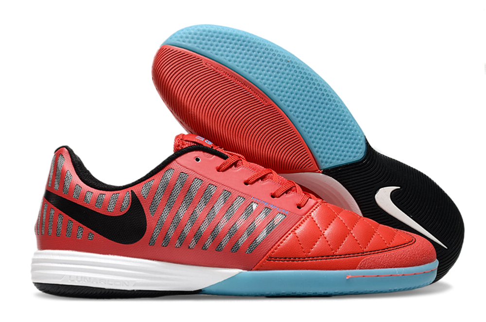 Nike Lunar Gato II - Rouge/Bleu Clair