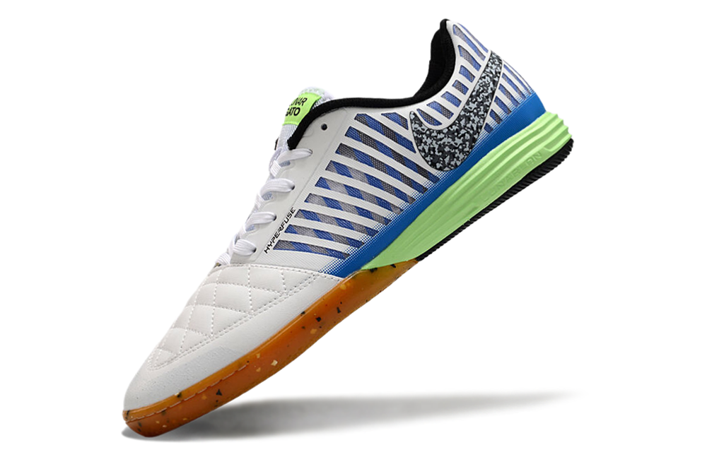 Nike Lunar Gato II - Hvid/Blå Striber