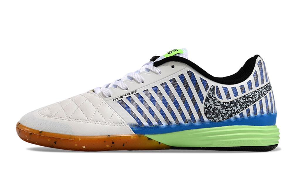 Nike Lunar Gato II - Hvid/Blå Striber