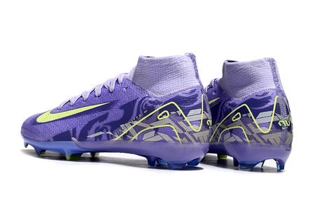 Nike Mercurial Superfly 9 Elite Niños FG - Lila/Volt