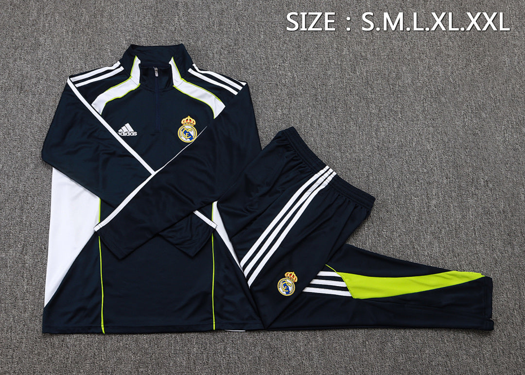 Real Madrid 2025/26 Training Suit - Navy/White