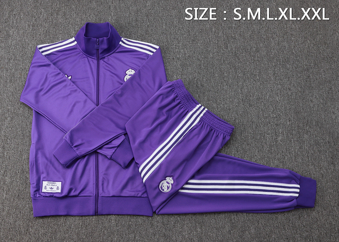 Real Madrid 2025/26 Tracksuit - Purple