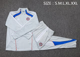 Bayern Munich 2025/26 Training Suit - Light Grey/Blue