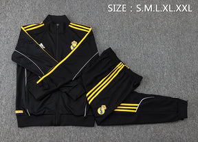 Real Madrid 2025/26 Tracksuit - Black