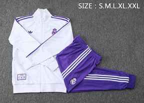 Real Madrid 2025/26 Tracksuit - White