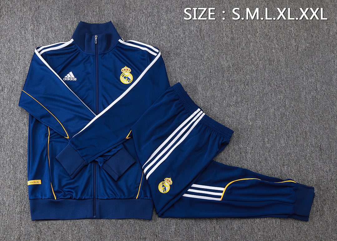 Real Madrid 2025/26 Tracksuit - Royal Blue