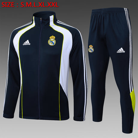 Real Madrid 2025/26 Tracksuit - Navy/White
