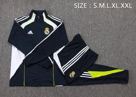 Real Madrid 2025/26 Tracksuit - Navy/White