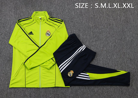 Real Madrid 2025/26 Tracksuit - Lime Green