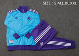 Real Madrid 2025/26 Tracksuit - Light Blue