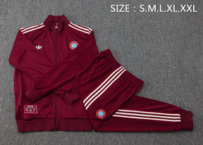 Bayern Munich 2025/26 Tracksuit - Burgundy