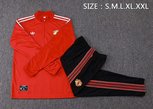 Manchester United 2025/26 Training Suit - Red