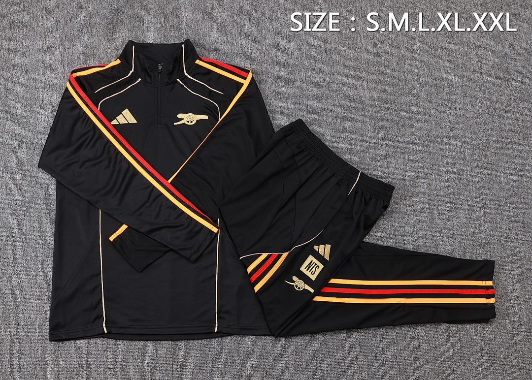 Arsenal 2025/26 Training Suit - Black
