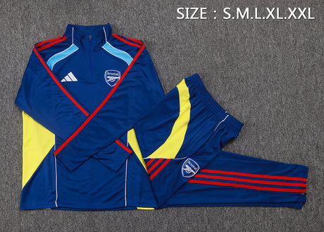 Arsenal 2025/26 Training Suit - Blue/Yellow