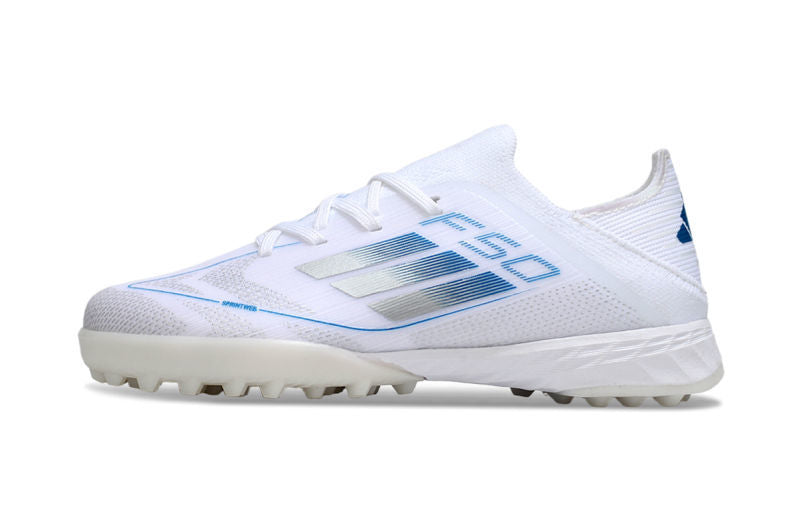 Adidas F50 Børn TF - White/Blue