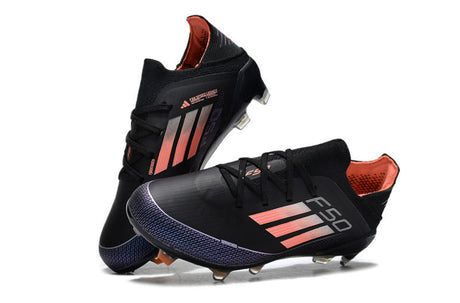 Adidas F50 Bambino FG - Black/Coral
