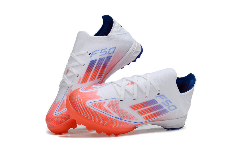 Adidas F50 Kids TF - White/Orange