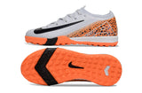 Nike Mercurial Vapor 16 Elite Bambino TF - White/Orange Leopard