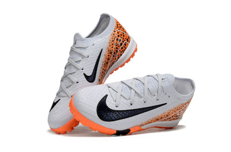 Nike Mercurial Vapor 16 Elite Infantil TF - White/Orange Leopard