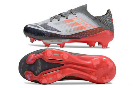 Adidas F50 Enfant FG - Grey/Red