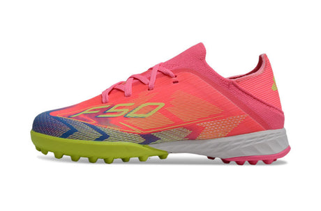 Adidas F50 Enfant TF - Coral/Purple
